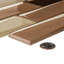 Daazen 2" x 6" Glass Mosaic Wall Tile-80834167