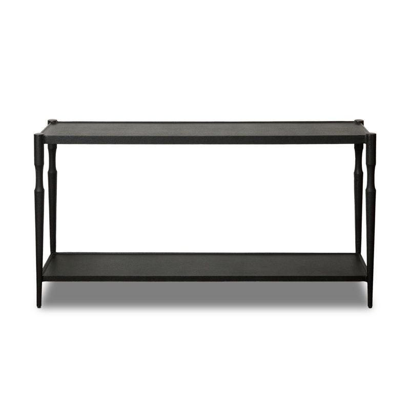 Augusta Console Table- 60"-Textured Iron
