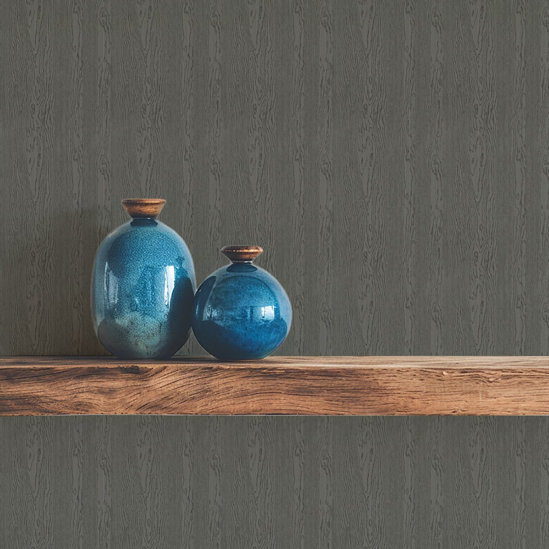 Urban Timber - Wood Wallpaper, Clay, Self-adhesive
