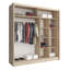 Dahabo 2 Door Solid + Manufactured Wood Wardrobe-1176864975-1077632713