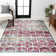 Mashawna Blocks Modern Geometric Multi/White Rug