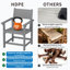 Ensemble de 6 chaises d'extérieur pour 6 personnes (ensemble de 6)-798392450-798392572