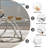 Paloalto Glass Top Coffee Table-541655616