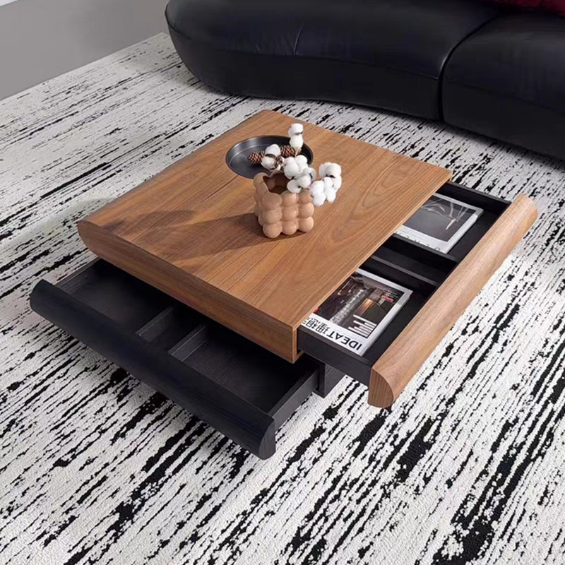 Table à thé en bois de style moderne