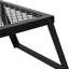 Vidaxl Foldable Camping Grill Folding Black Alloy Steel Outdoor Portable BBQ
