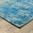 Arjay Distressed Glacial Abstract Beige/ Blue Indoor-Outdoor Rug-1738567046