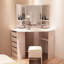Edelen Dressing Table with Mirror