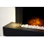 Manola Adam 100cm W Charcoal Grey Electric Fireplace with 6824 BTU