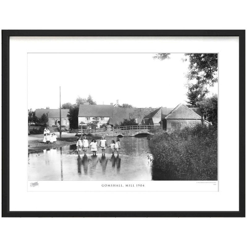 Gomshall, Mill 1904 by Francis Frith - Single Picture Frame Print, 45cm H x 60cm W x 2.3cm D