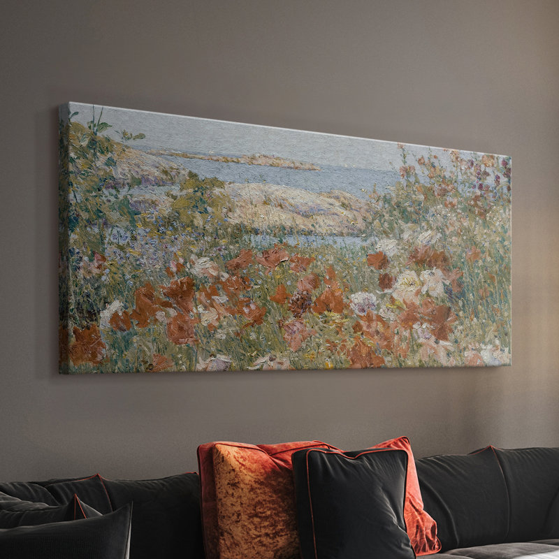 Botanical Series-CDXV III - Toile tendue avec châssis - Prêt à être accroché, H 20 po x l 40 po