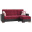 Chaise longue rembourrée convertible avec rangement-785104974