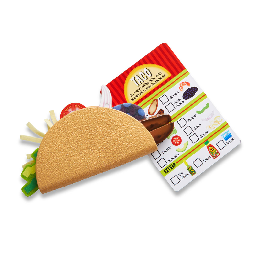Melissa & Doug Fill & Fold Taco & Tortilla Set Melissa & Doug