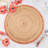 Padang Collection Jute Solid Colour Round Placemat