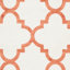Tapis beige / orange à motif géométrique Ammundsen-2144357777