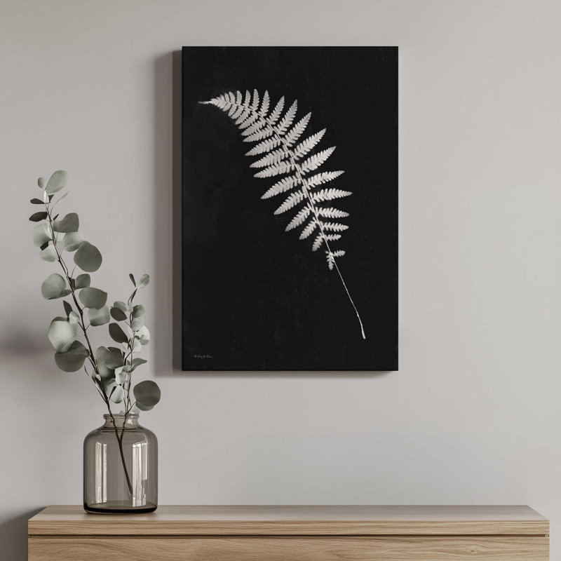Simple Fern by Robin-Lee Vieira Art Print, 12 W x 18 H, Does Not Apply, Unframed Canvas