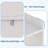 Bookshelf with 5 Storage Cubbies and 2 Drawers for Playroom, Bedroom, Hallway, Classroom, Nursery-1270345297