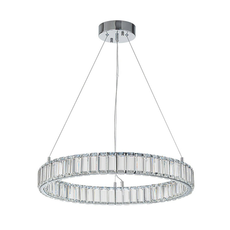 Fita Modern Circular Crystal Dimmable LED Chandelier