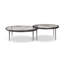 Ensemble de 2 verres gigognes transparents Abelina-1308342040
