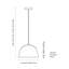 Taleya 1 - Light Bowl Pendant-1149206758