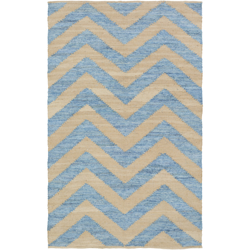 Phillips Cotton Chevron Indoor Rug, Rectangle 8' x 11'