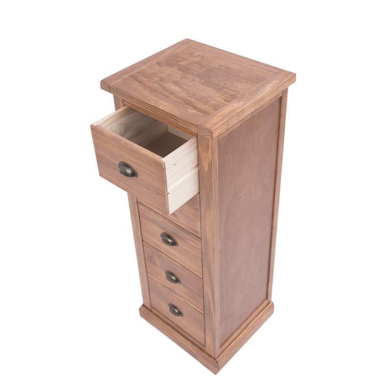 Durkee 45cm W 5 - Drawer Chest of Drawers