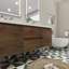 Ensemble de meuble-lavabo simple 60 po-95413266