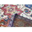 Tapis Oushak bleu marine en laine noué à la main 8 pi 11 po x 12 pi 2 po-1187510013-1187509957