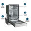 Lave-vaisselle à console complète 18 po 52 dBA-45118978