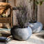 Vase de table en ciment bleu-1674142643