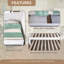 Lit plateforme simple en bois massif avec lit gigogne coulissant-1551779959