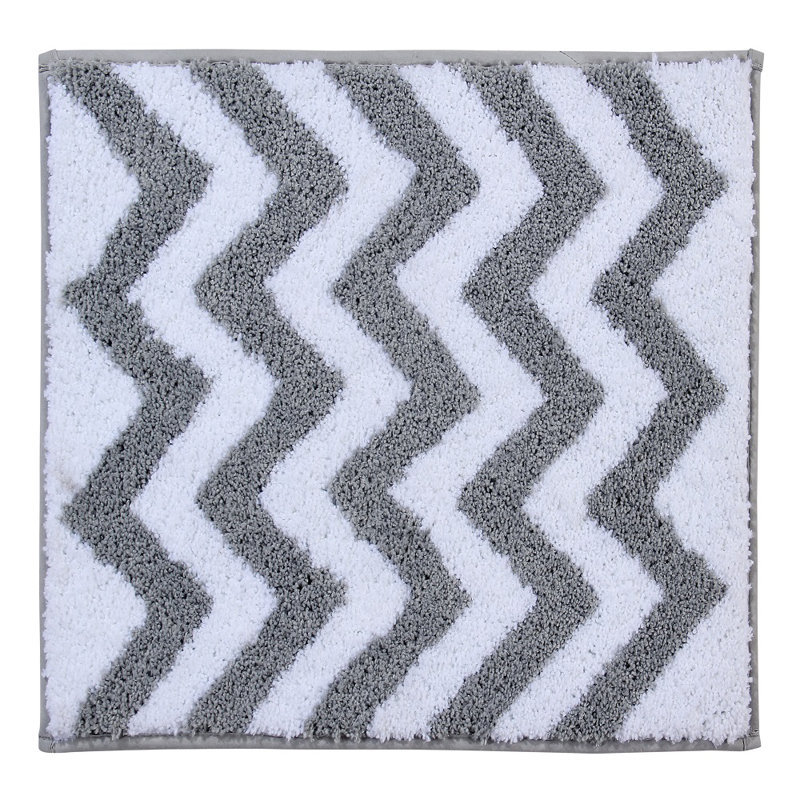 Bath Rug, Rectangle 43cm x 61cm, Silver