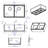 32'' L Double Bowl Fireclay Kitchen Sink-9079430