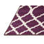 Tapis rouge en treillis lavable à la machine-997026114