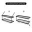Stainless Steel Rectangle Utensil Holders/Pots/Jars