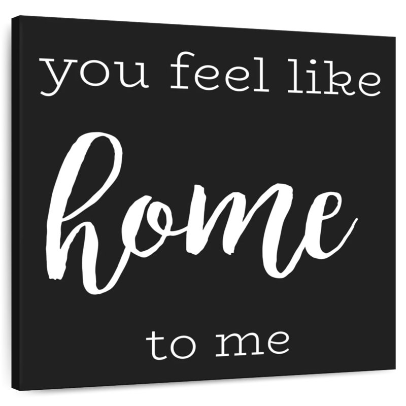 Tergel Love Is Home Typography