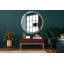 Huldar Glass Flat Wall Mirror