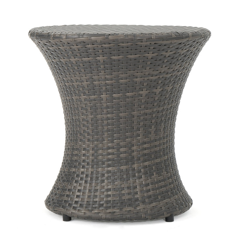 KONO HOURGLASS TABLE (NO GLASS TOP), Gray