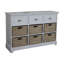 Commode décorative à neuf tiroirs Brizeth-20329783