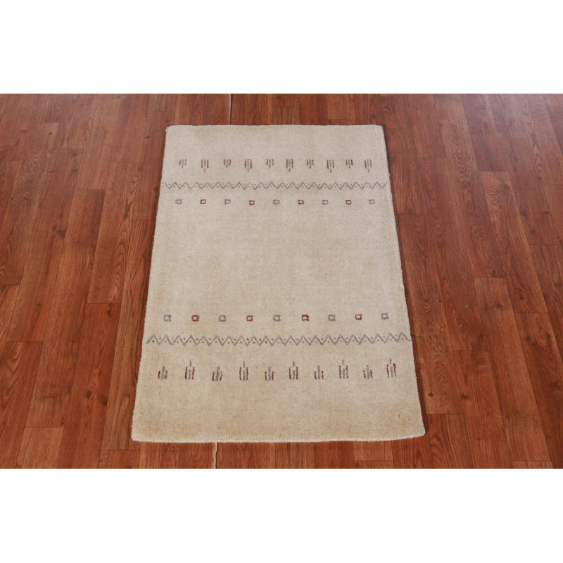 Handmade Gabbeh Indian Accent Rug 2x3