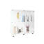 Vitrine 2 couches en verre avec 2 portes, vitrine-84093906