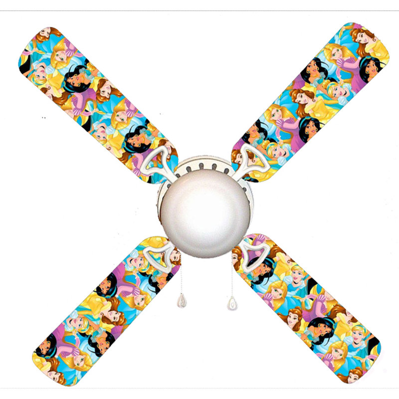 Ventilateur de plafond à 4 pales 42 po avec chaînette et ensemble d’éclairage inclus