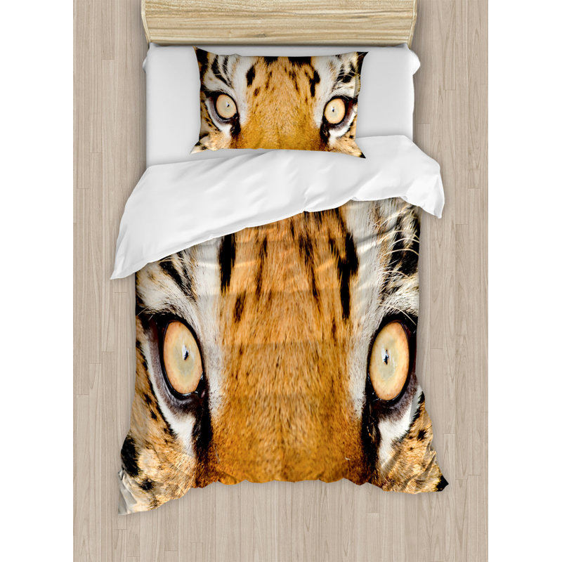 Safari Eclectic Polyester Duvet Cover