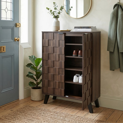 30 Pair Shoe Storage Cabinet