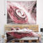 Tapisserie soucoupe en cristal rotatif floral-28495163
