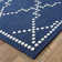 Anastasaos Geometric Power Loom Indoor and Outdoor Area Rug 