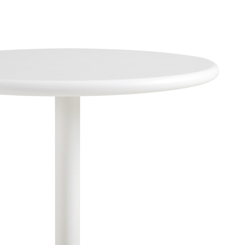 Ion end table, White