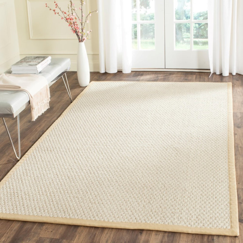 Tapis en sisal avec latex Marilyn, Rectangle de 5 pi x 8 pi