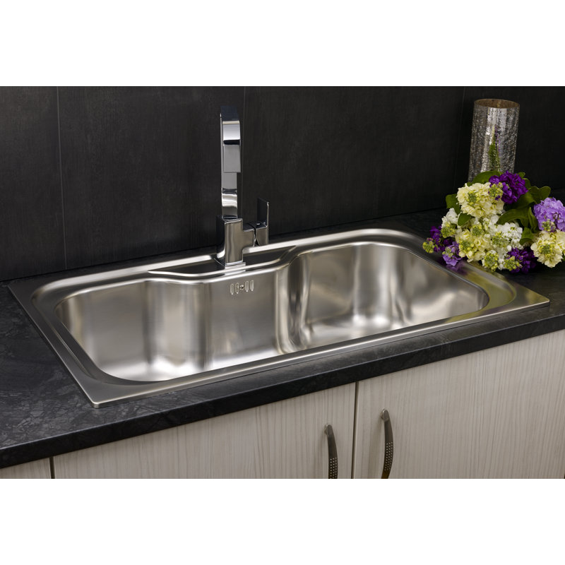 Jumbo Single Bowl Inset Kitchen Sink