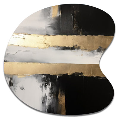 Eggert - Abstract Irregular Wall Art - Drop Shape