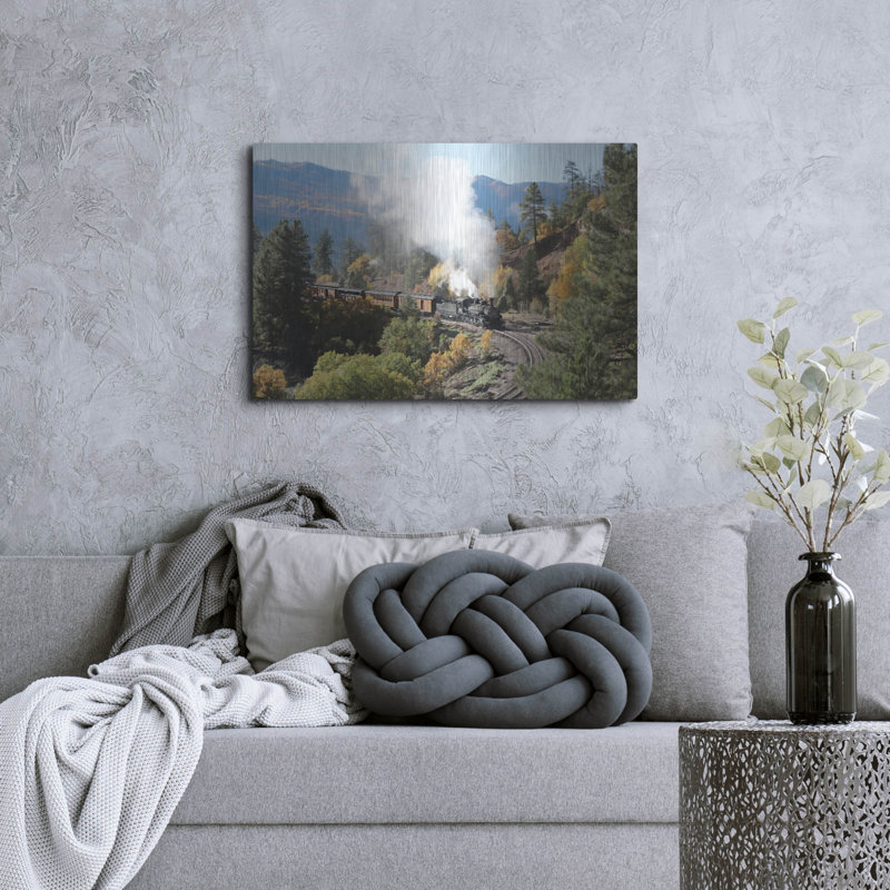 «Durango Silverton Train IV» par Lori Deiter, H 24 po x l 36 po